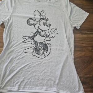 Disney White Minnie Mouse T-Shirt